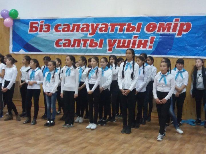 "7-сәуір Дүниежүзілік денсаулық күніне" орай аудандық акция