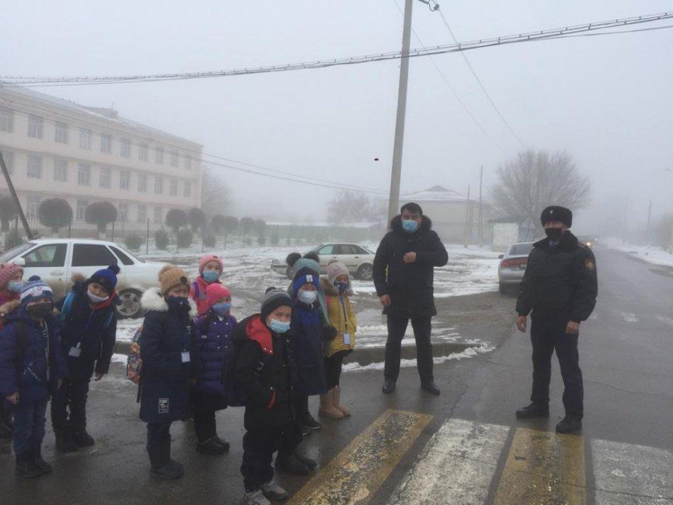 Бақытсыз жағдайлардың алдын алу мақсатында, жолда жүру ережесі бойынша түсіндірме жұмыстары